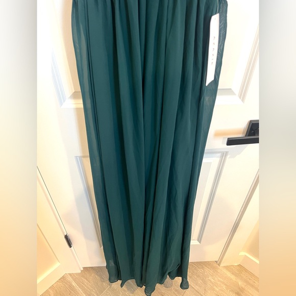 Azazie Women’s Bridemaids Dress, Pine Color, Size 4 Small, Bridesmaid Formal - Picture 12 of 16